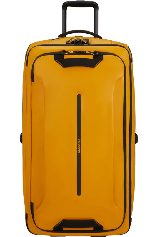 ECODIVER Duffle with wheels 79cm - Yellow