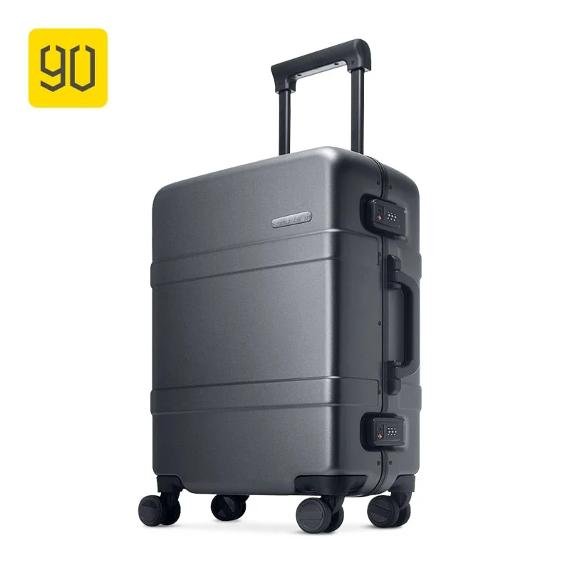 Xiaomi Ecosystem 90Fun Upgraded Aluminum Framed Suitcase Pc Spinner Wheel Carry On Hardshell