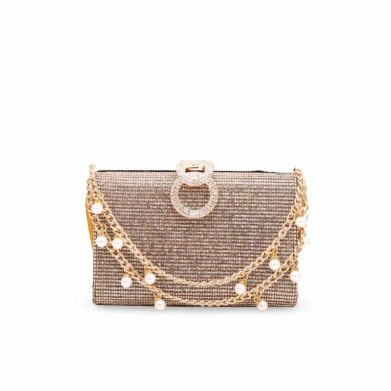 Golden Bridal Clutch P15271