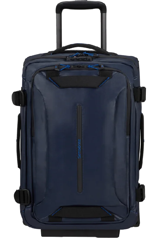 ECODIVER Duffle with wheels double frame 55cm - Blue Night