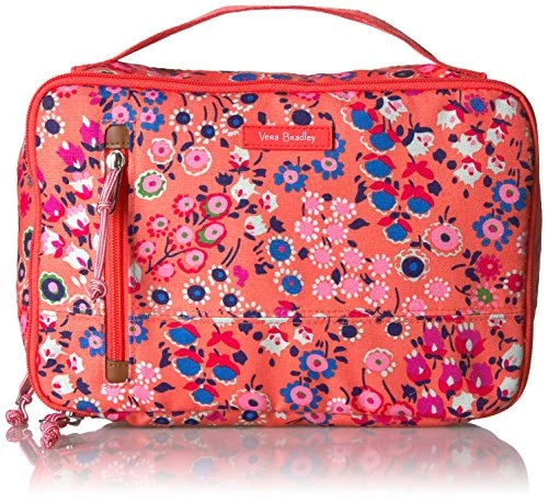 Vera Bradley Lighten Up Large Blush And Brush Case