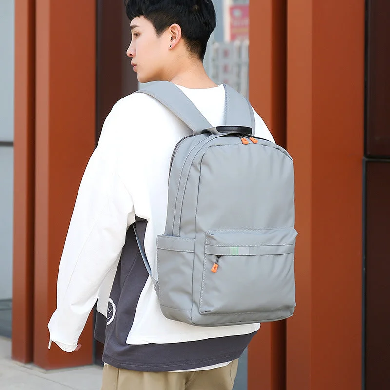 Backpack 2021 new fashion junior high school student bag men's casual travel computer backpack tide travel bag