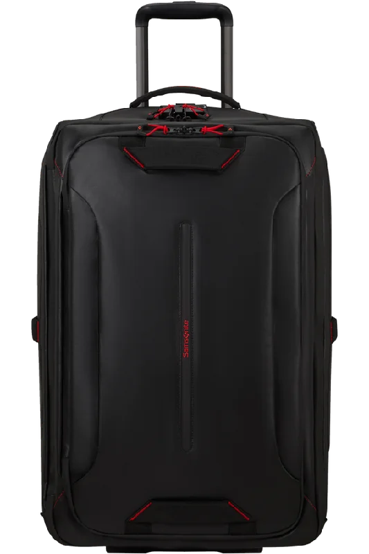 ECODIVER Duffle with wheels 67cm  - Black