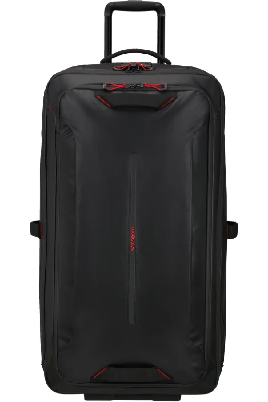 ECODIVER Duffle with wheels 79cm - Black