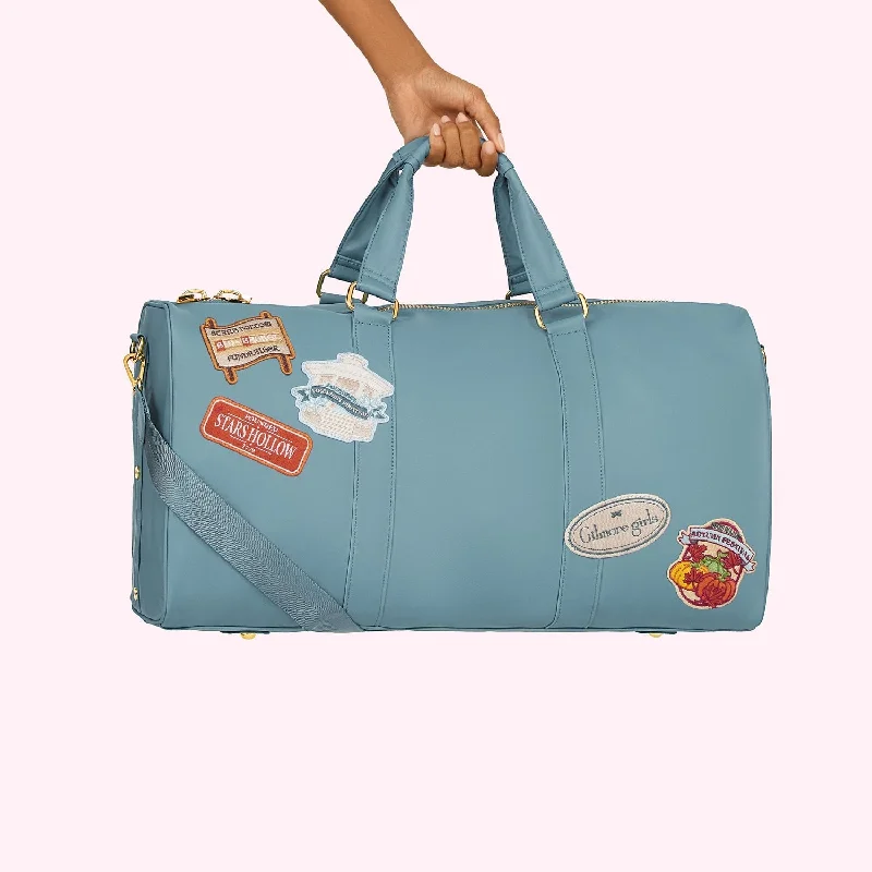 Patched Classic Duffle Bag