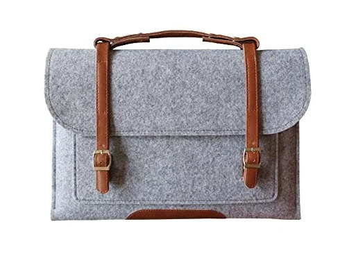 Creative Laptop Computer Briefcases Computer Laptop Bag Laptop Sleeve(Gray)