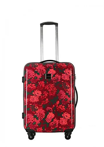 Isaac Mizrahi Irwin 2 22" Hardside Carry-On Spinner Luggage (Berry)