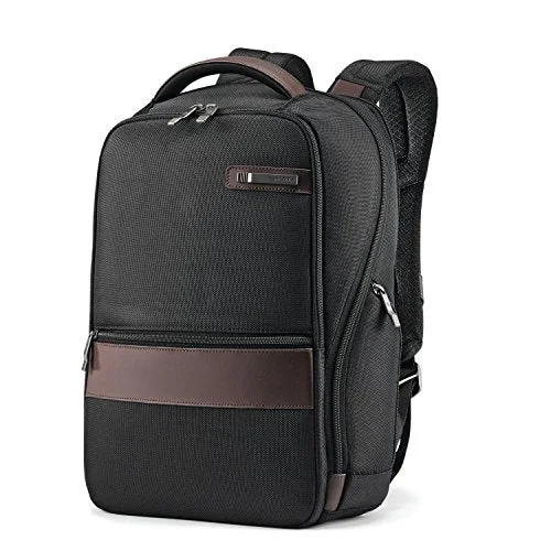 Samsonite Kombi Small Backpack, Black/Brown