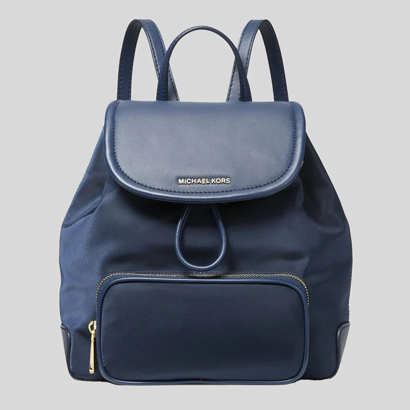 MICHAEL KORS Cara Small Nylon Backpack Navy RS-30R4GRKB1C