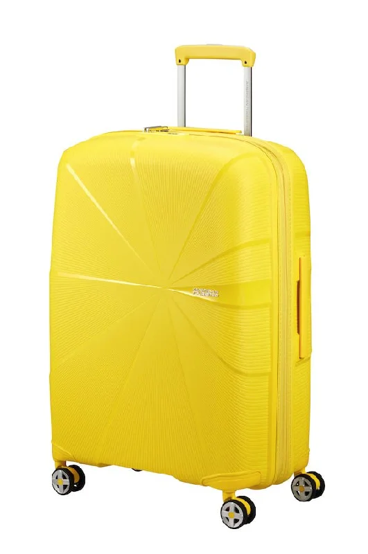 American Tourister Starvibe Expandable 67cm Medium Spinner | Electric Lemon